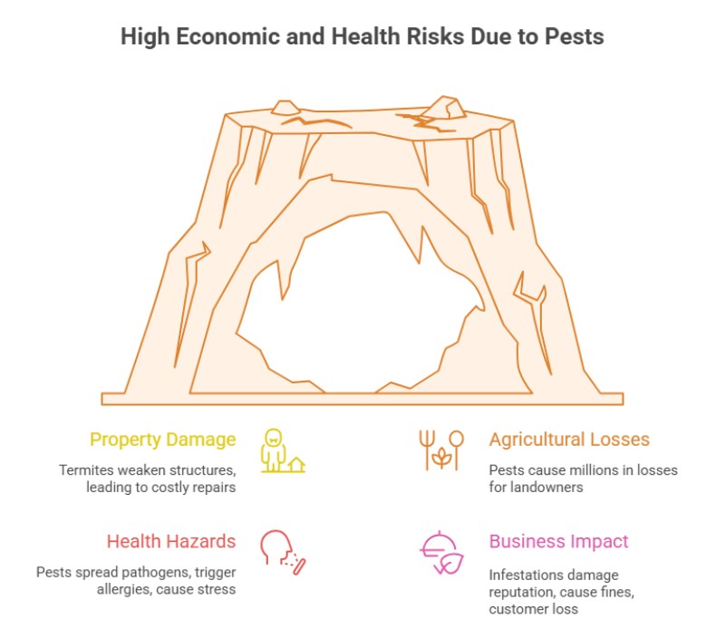 Economic & Health Risks of Pest Infestations in Bozeman & Montana - visual representation